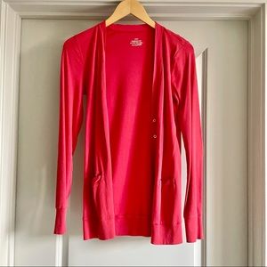 J. Crew Red Cardigan